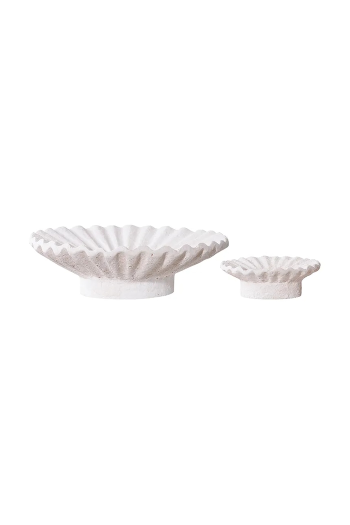 Ukrasni svijećnjak House Nordic 2-pack bijela 4561189