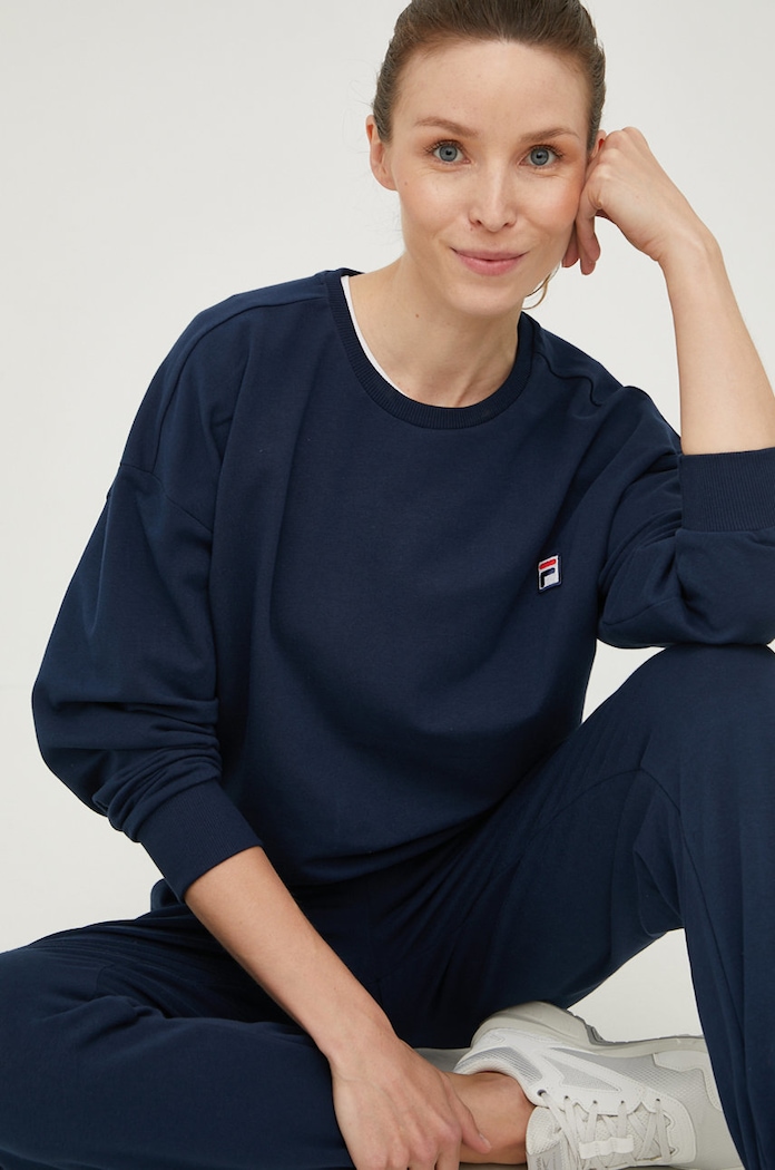 Fila Dres FRENCH TERRY granatowy FPS4079