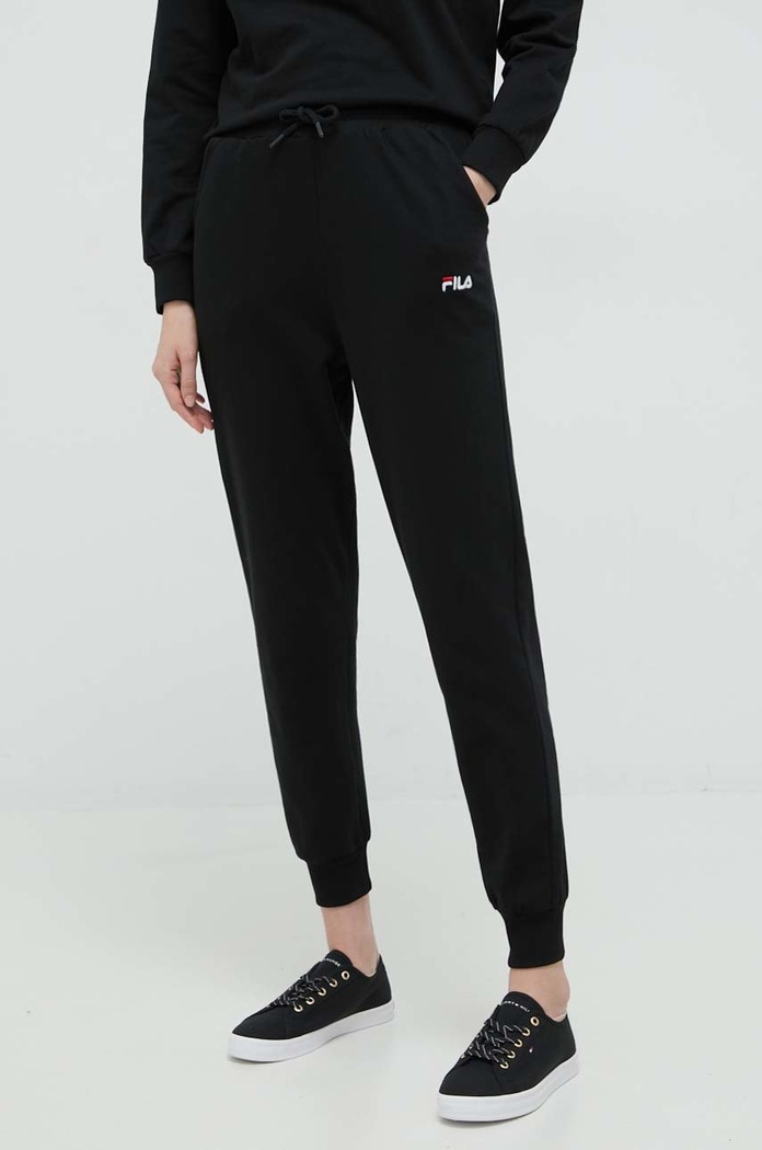 Odzież Fila dres lounge bawełniany FPW4093 czarny