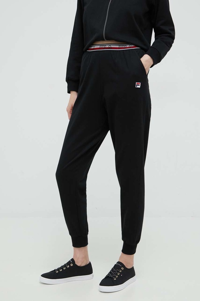 Odzież Fila dres lounge bawełniany FPW4096 czarny