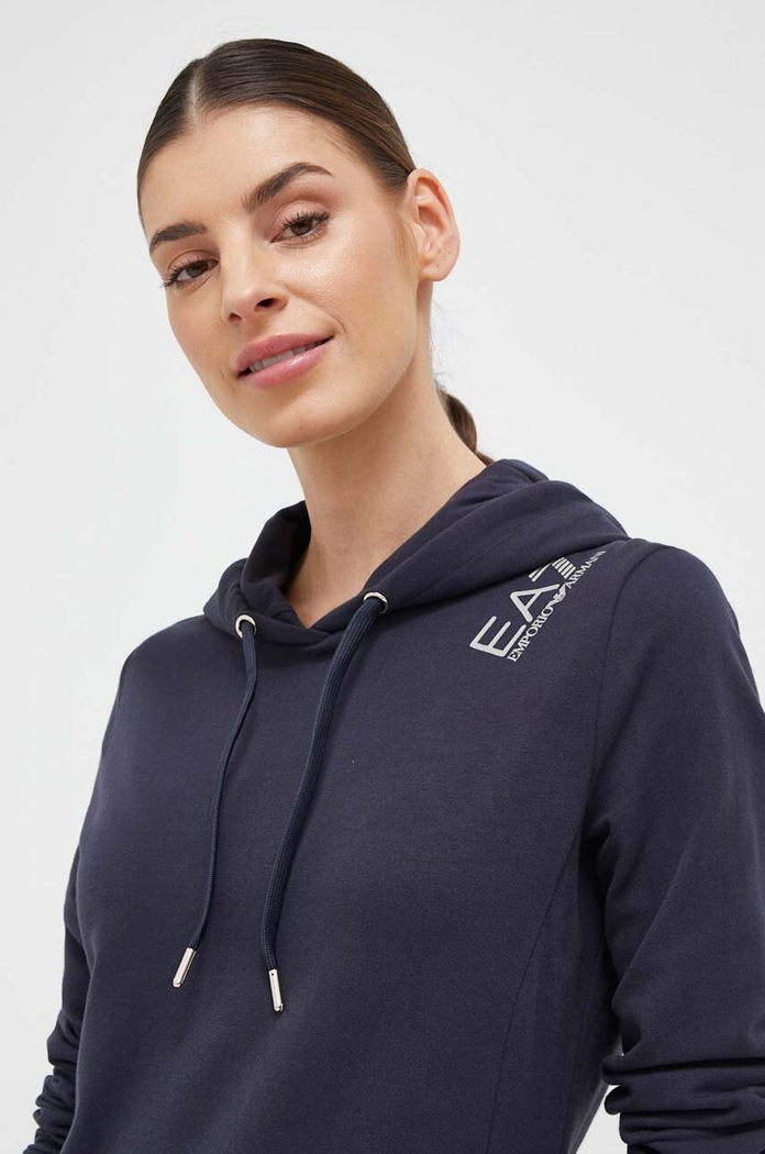 EA7 Emporio Armani dres lounge 8NTV56.TJCQZ granatowy