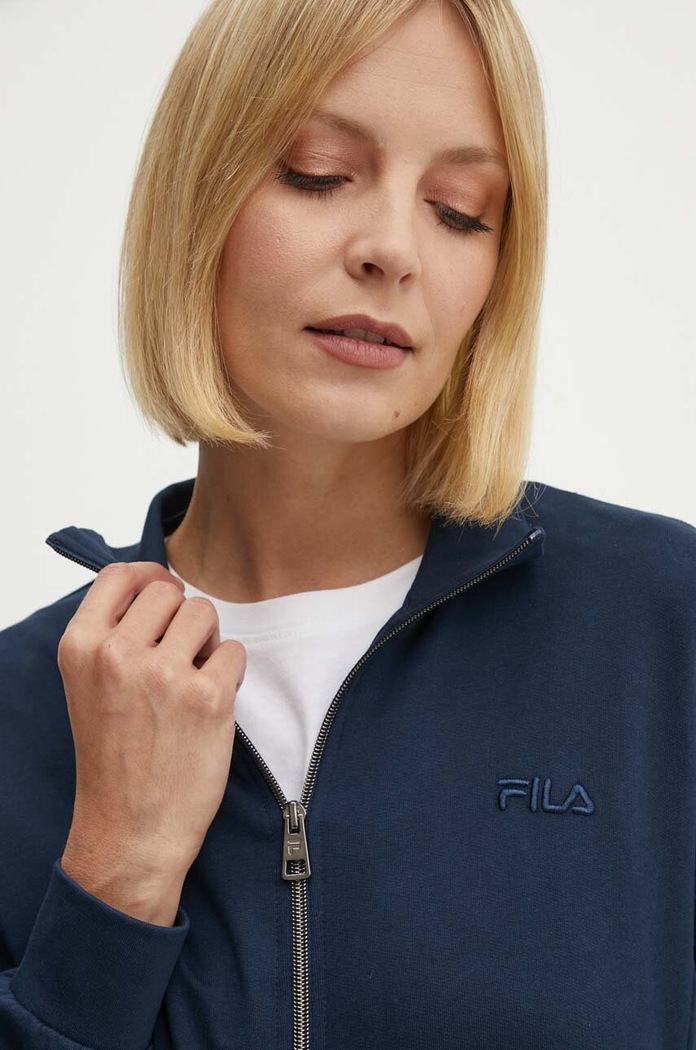 Fila dres lounge bawełniany FPS4160 granatowy