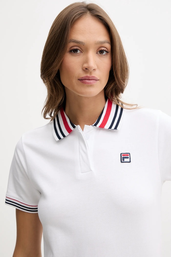 Fila komplet lounge bawełniany biały FPS4199