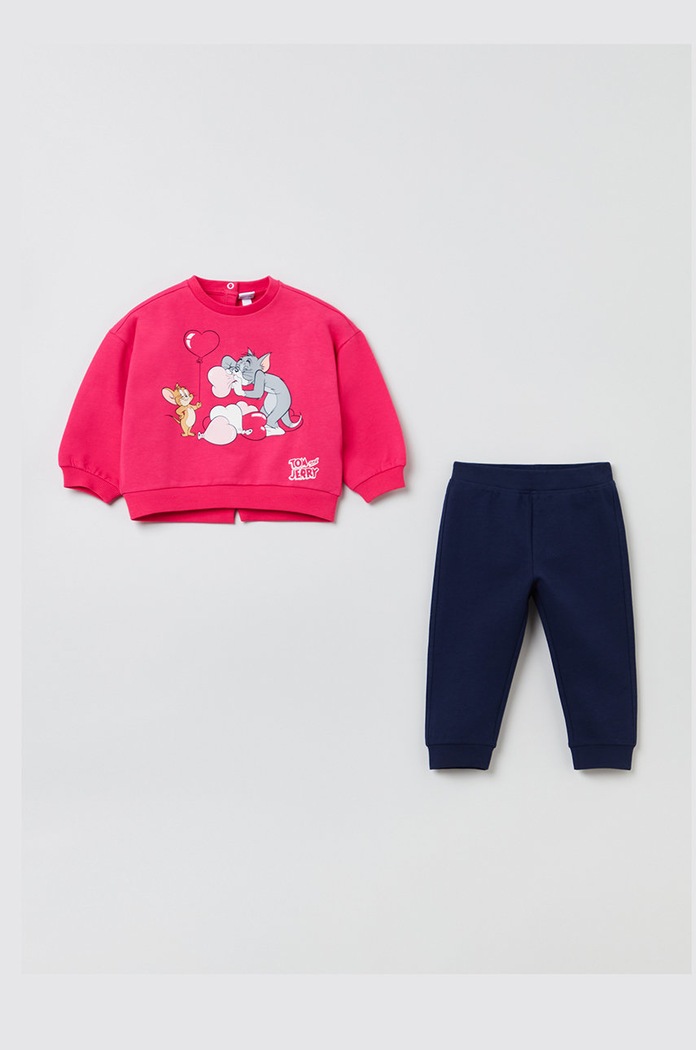 OVS dres dziecięcy dzianina różowy 1443881.GIRL.9.36MONTHS