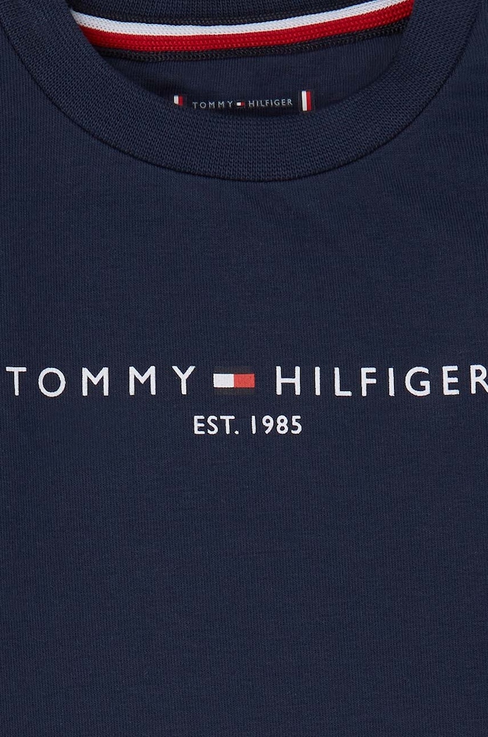 Dziewczynka Tommy Hilfiger dres dziecięcy KN0KN01485.9BYY granatowy