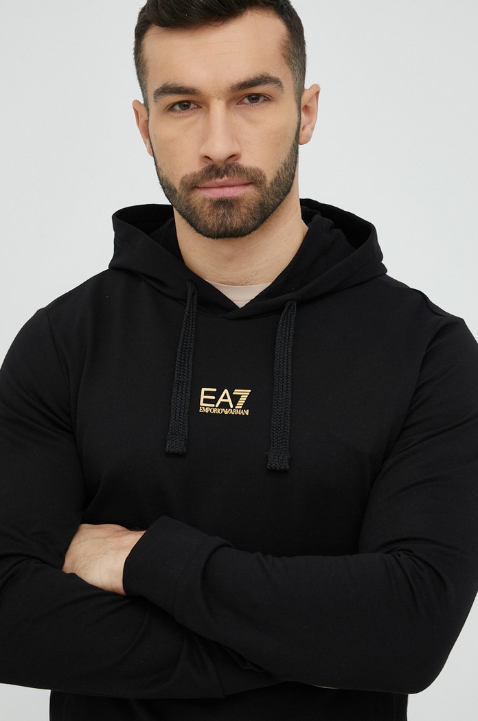 EA7 Emporio Armani dres bawełniany 8NPV81.PJ05Z czarny