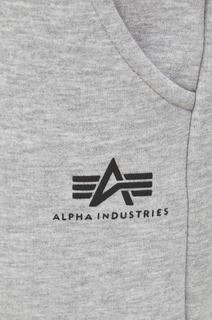 Tepláky Alpha Industries Basic Jogger SL sivá 116370.17