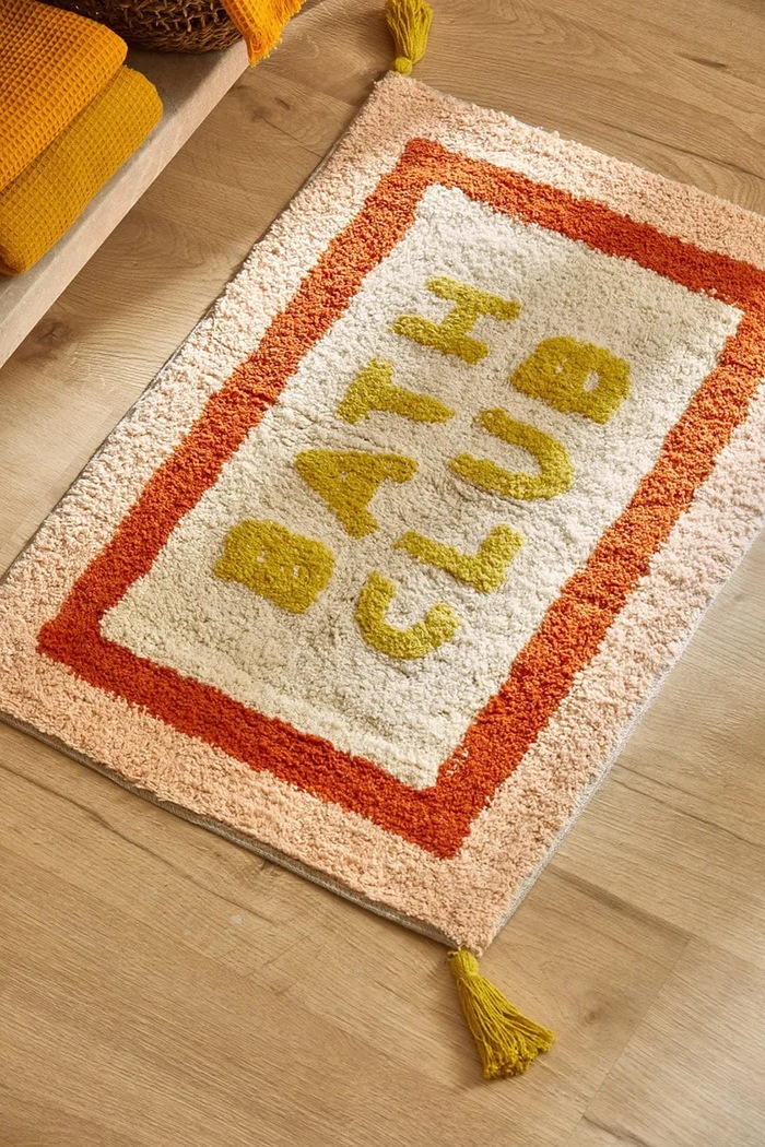 Баня Килимче за баня Calma House Club 50 x 70 cm CLUB.50.NAR многоцветен
