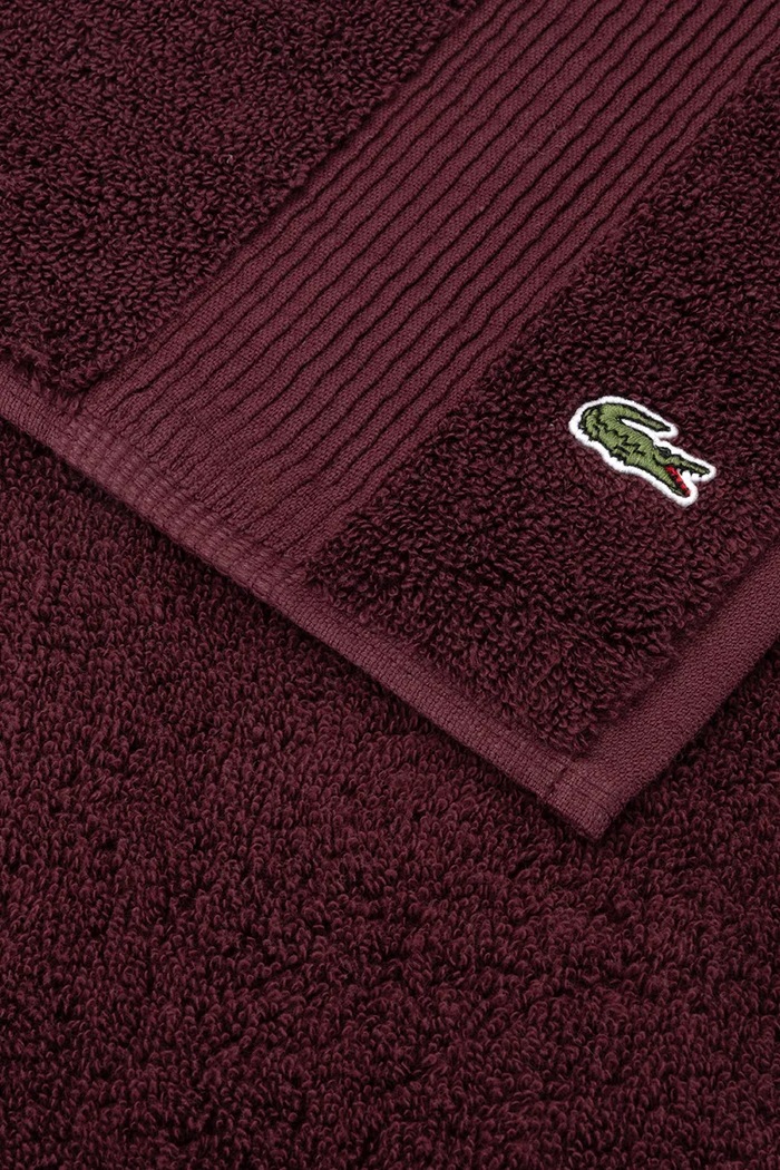 Lacoste covor de baie L LECROCO Bordeaux 50 x 70 cm 1059320 burgundia AA00