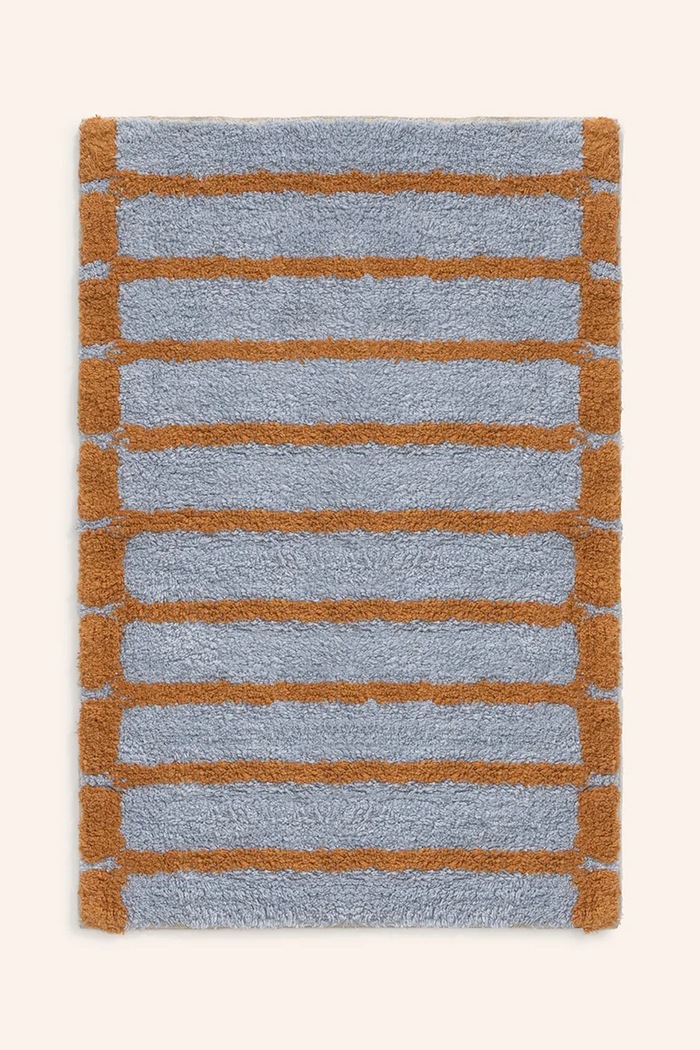 Calma House tappeto da bagno 50 x 70 cm blu SATURNO.50.AZU