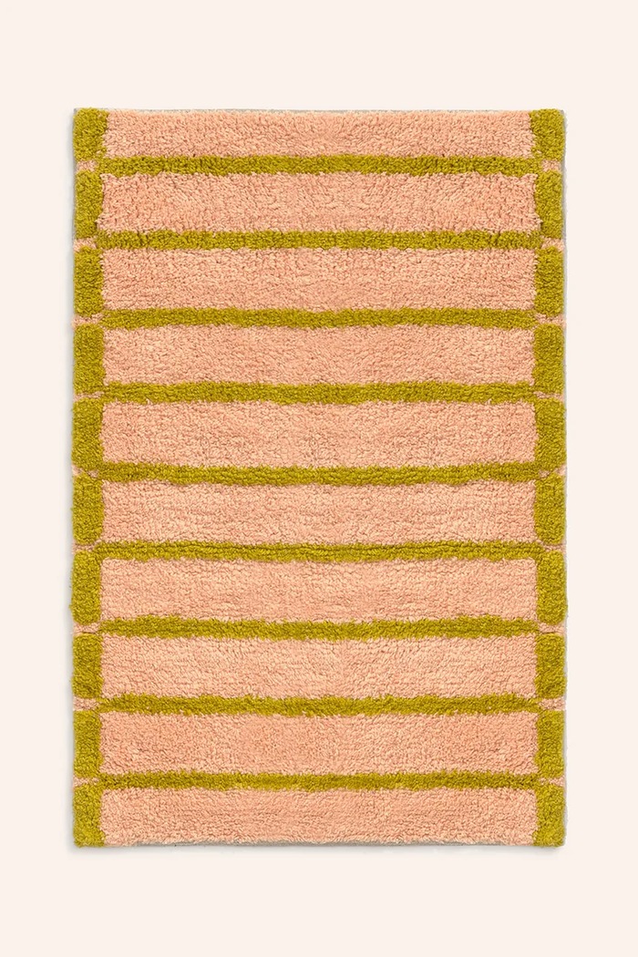 Calma House covor de baie din bumbac 50 x 70 cm roz SATURNO.50.ROS