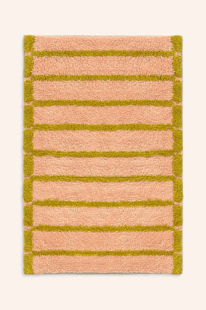 Calma House covor de baie din bumbac 50 x 70 cm roz SATURNO.50.ROS