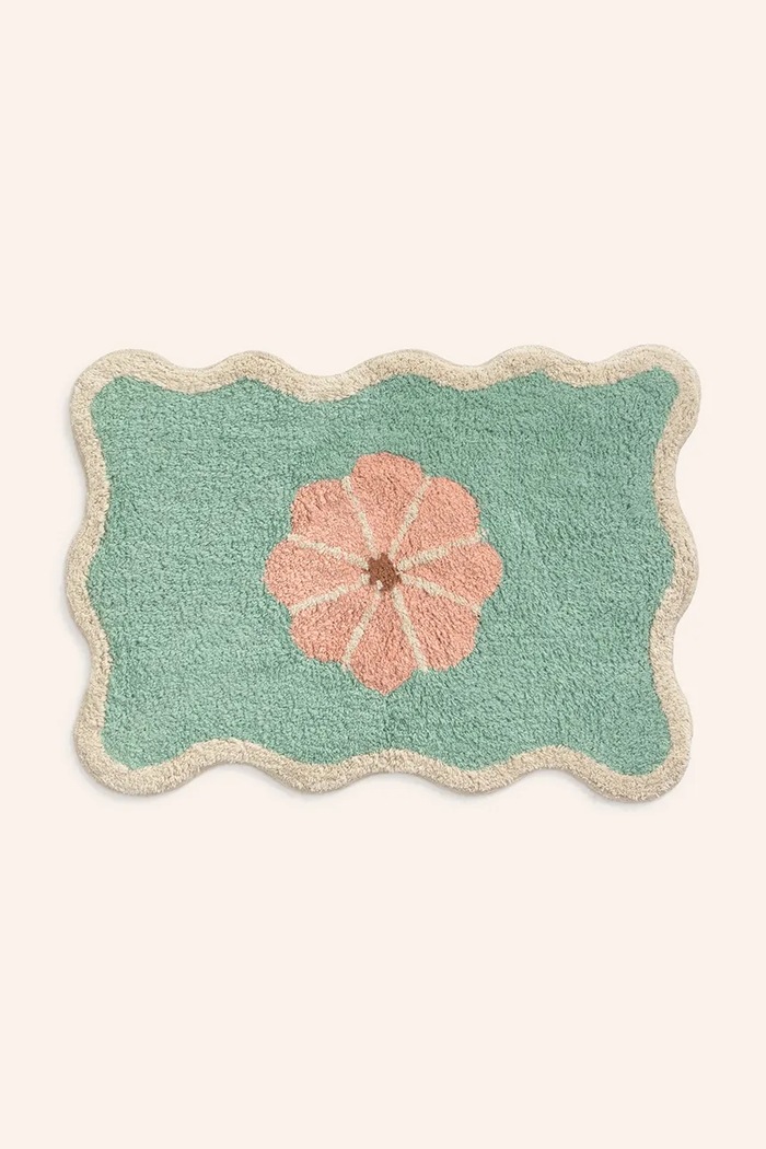 Calma House tappeto da bagno 50 x 70 cm verde CAMP.50.VER