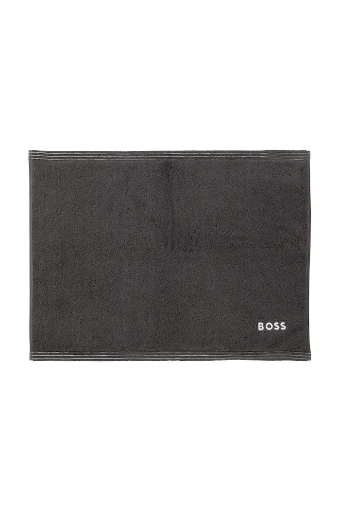 Bavlnený kúpeľňový koberec BOSS EDGE Graphite 50 x 70 cm sivá 1063572