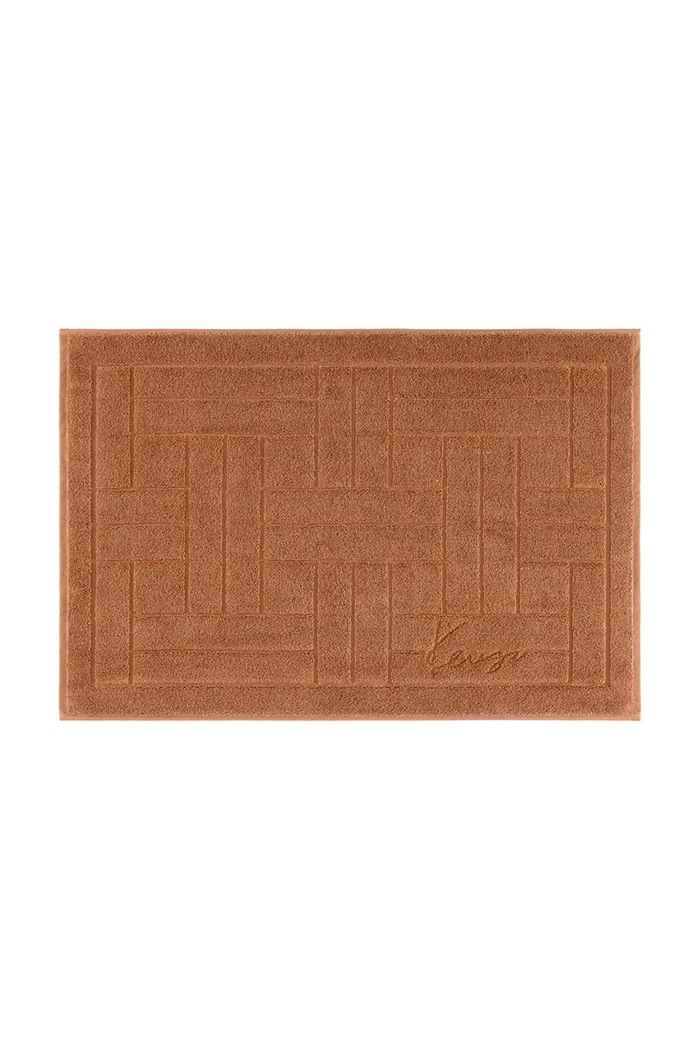 Kenzo dywanik łazienkowy bawełniany KWEAVE Cannelle 55 x 80 cm brązowy 1070383