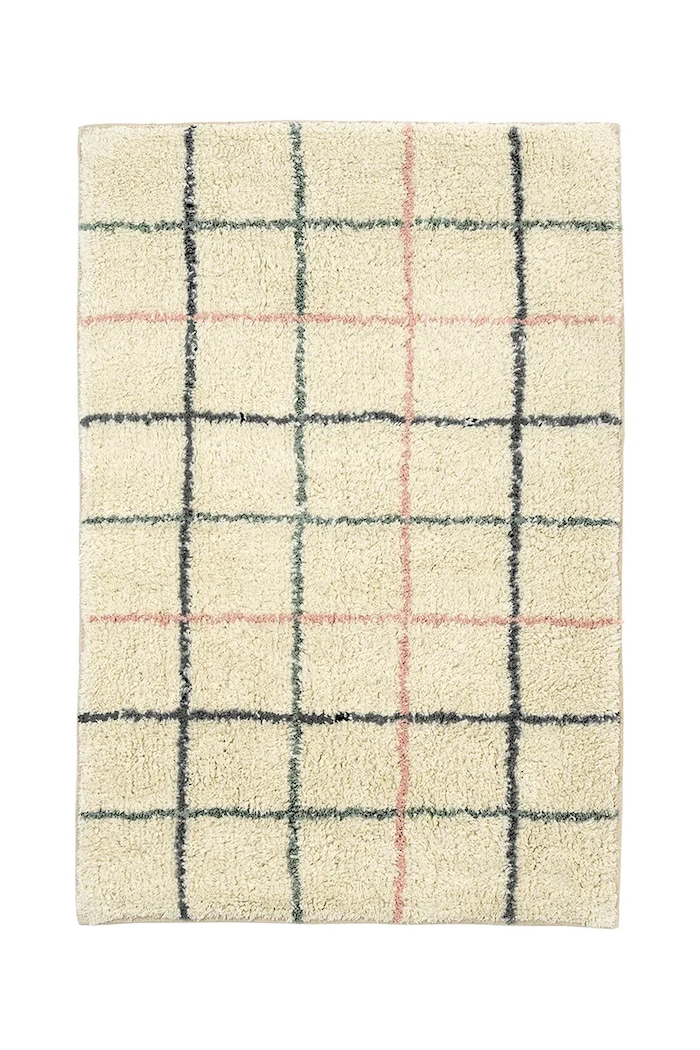 Madam Stoltz fürdőszobai szőnyeg textil anyagból készült 60 x 90 cm többszínű PI.856