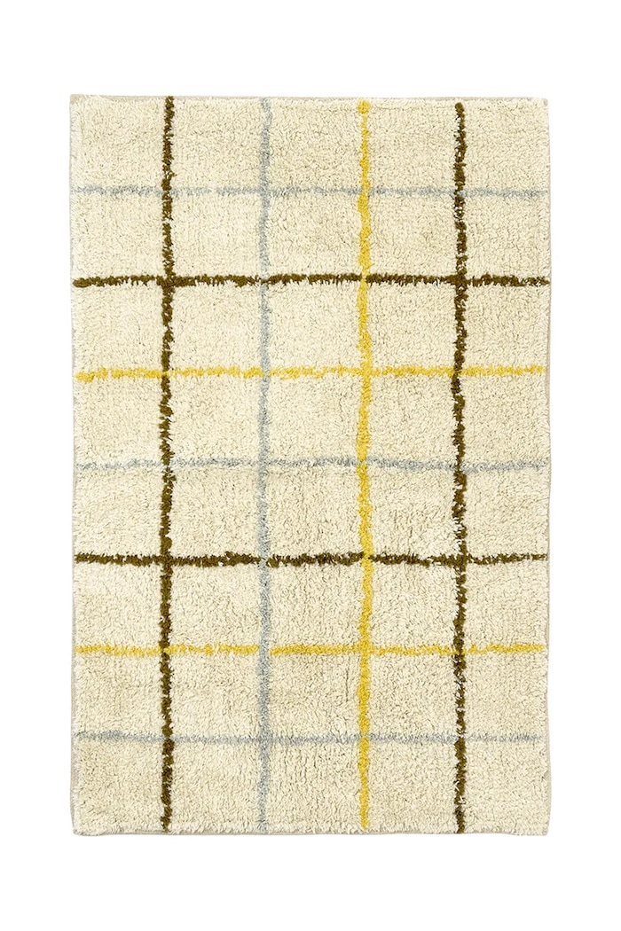 Bavlnený kúpeľňový koberec Madam Stoltz 60 x 90 cm viacfarebná PI.856B