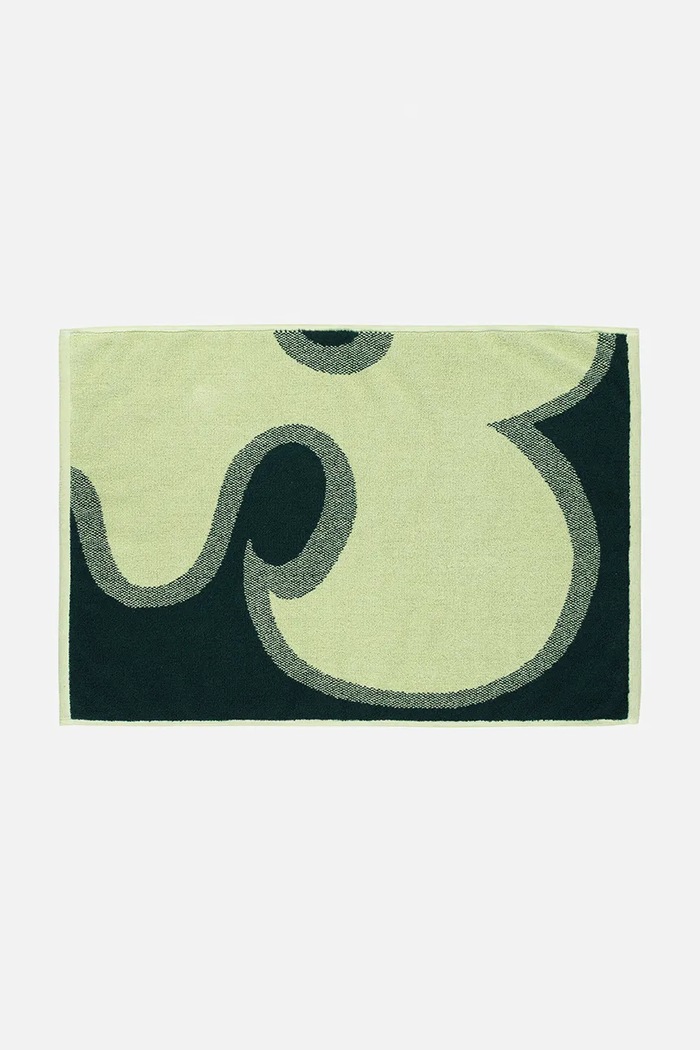 Marimekko kopalniška preproga bombažna 50 x 80 cm zelena 075292.660