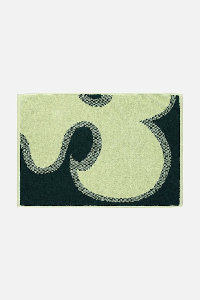 Marimekko kopalniška preproga bombažna 50 x 80 cm zelena 075292.660