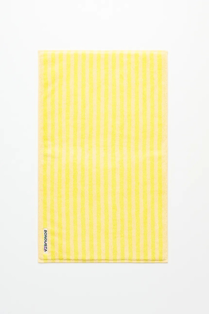 Bongusta χαλάκι μπάνιου βαμβακερό 50 x 80 cm κίτρινο BON66.004