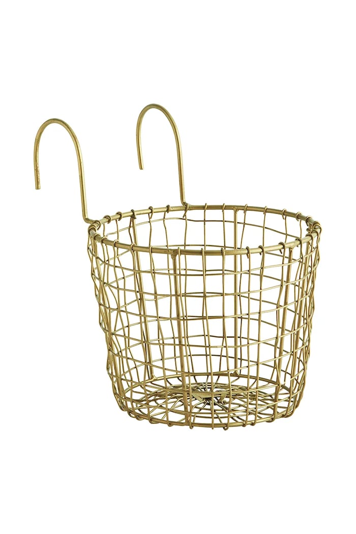 Stojan na kvety Madam Stoltz 20 x 24 cm žltá 35876AB