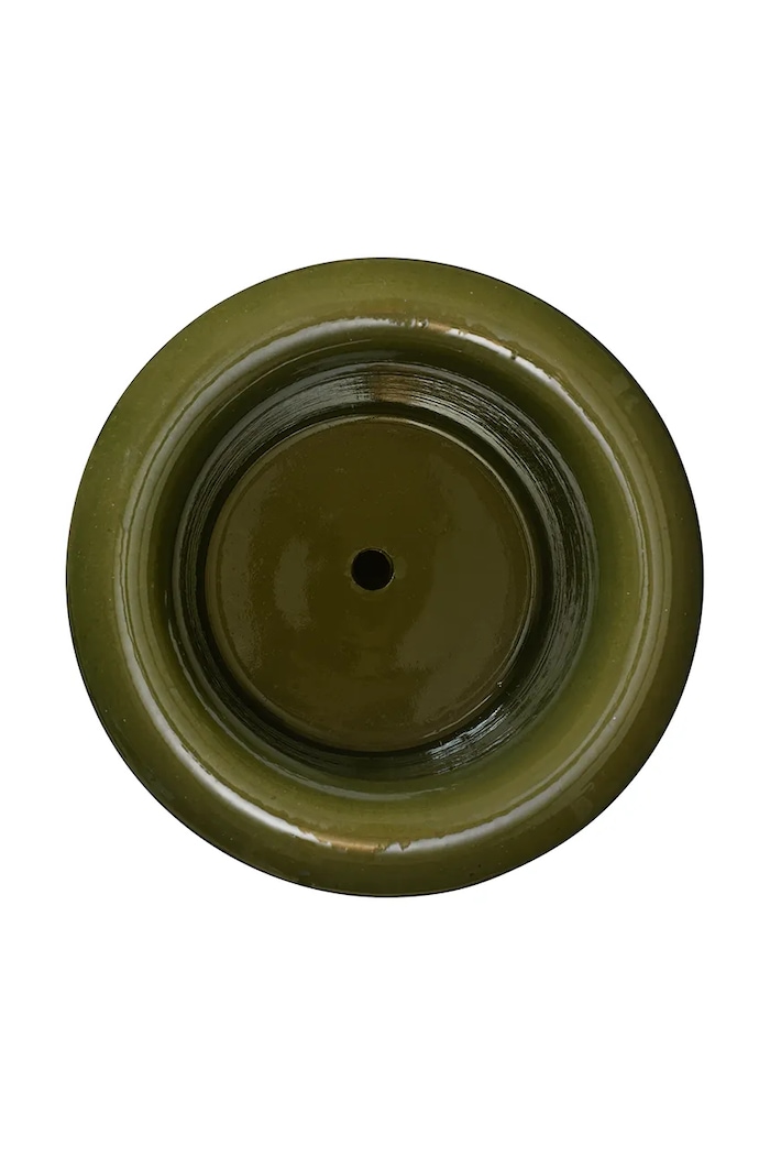 Obývací pokoj a ložnice Květináč ferm LIVING Rollo 31 x 36 cm 1104270647 zelená