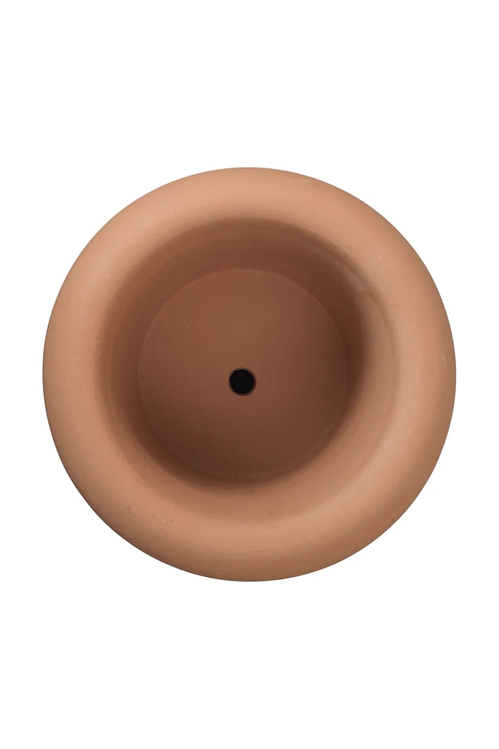 Obývacia izba a spálňa Kvetináč ferm LIVING Rollo Pot 31 x 36 cm 1104270646 oranžová