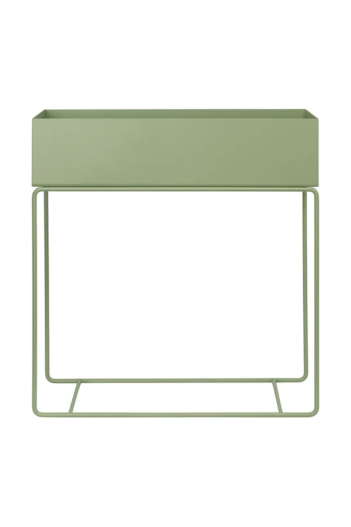 ferm LIVING ghiveci cu ramă Plant Box 65 x 60 cm verde 1104271240