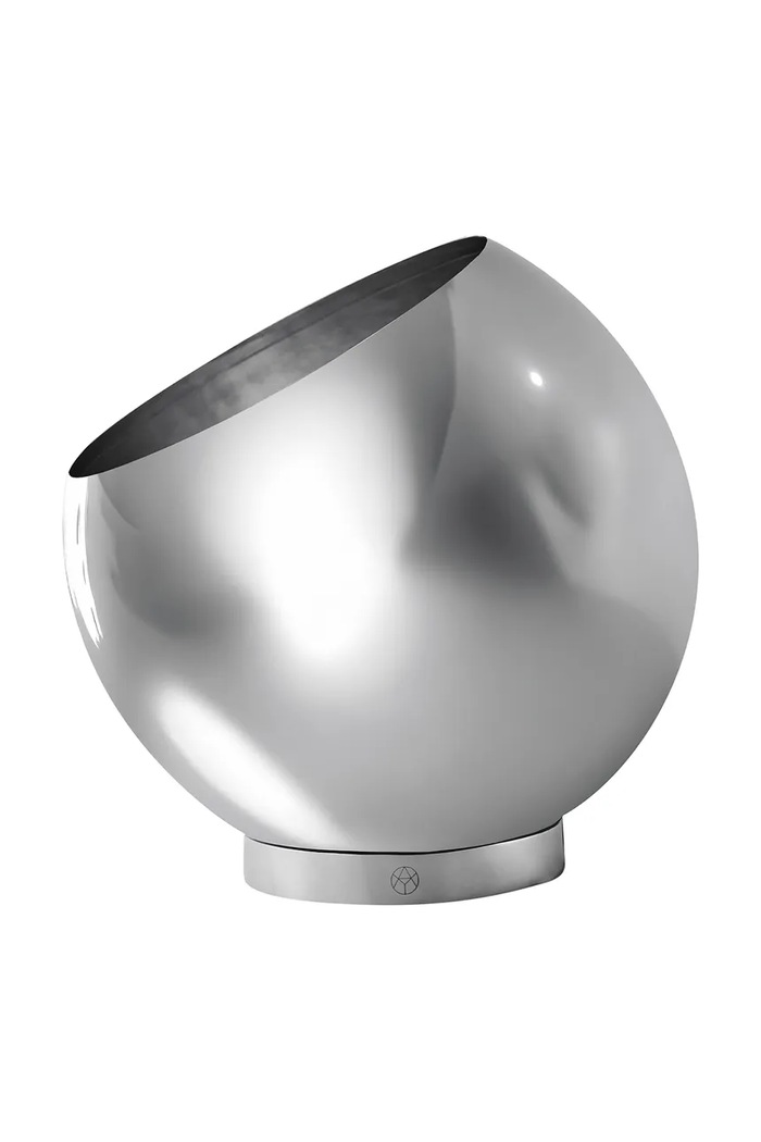 Γλάστρα AYTM Globe 17 x 15,4 cm γκρί 504670004011