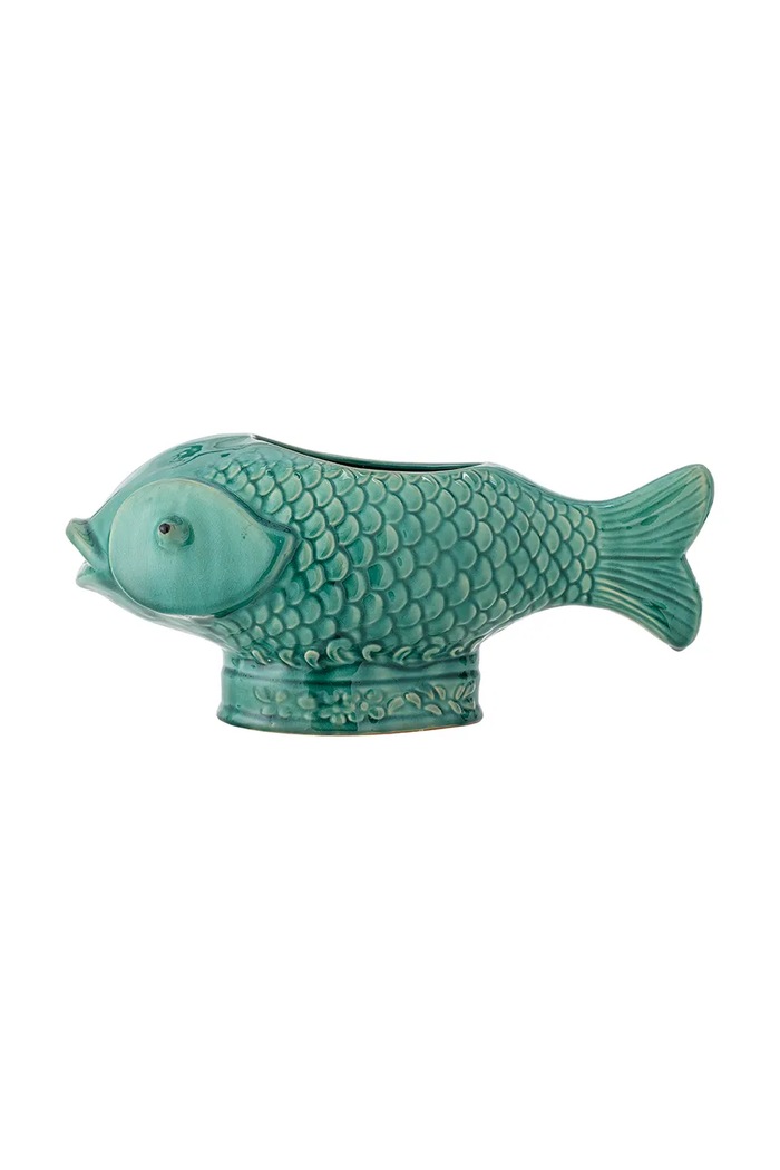 Bloomingville Mască de ghiveci Hiro 20 cm turcoaz 82072817