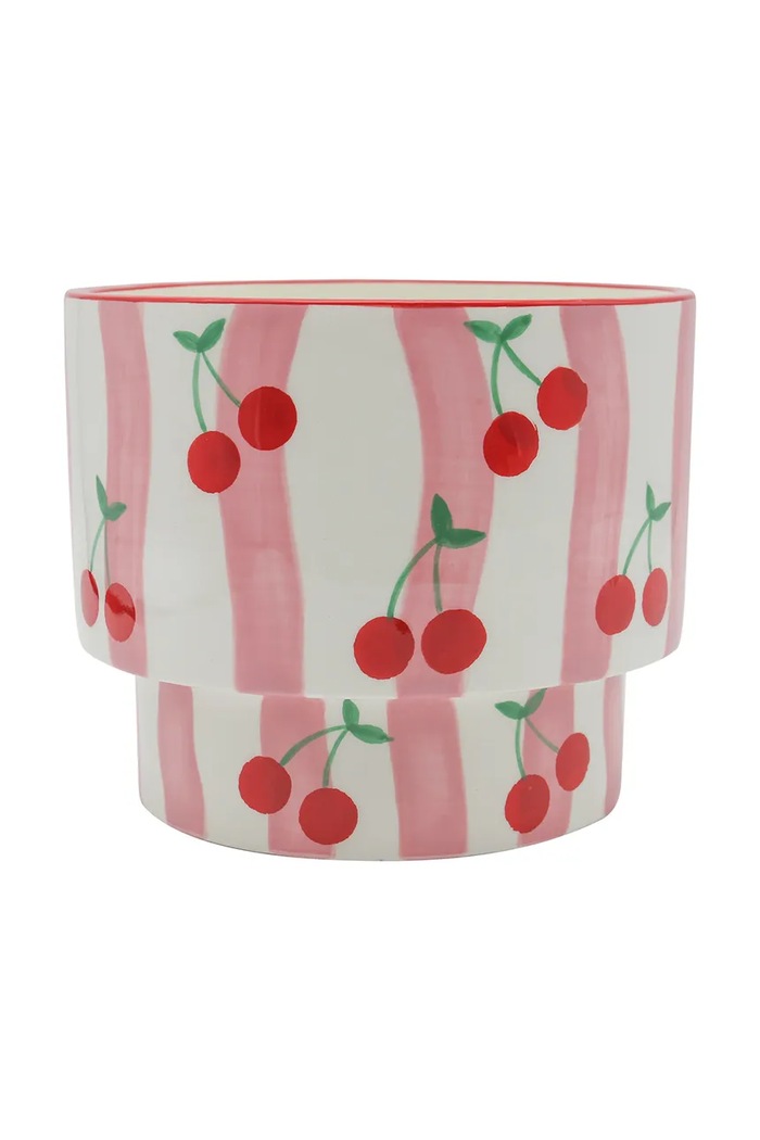 Qué Rico mască pentru ghiveci din dolomit 17,5 x 17,5 x 14,3 cm multicolor 148.01568