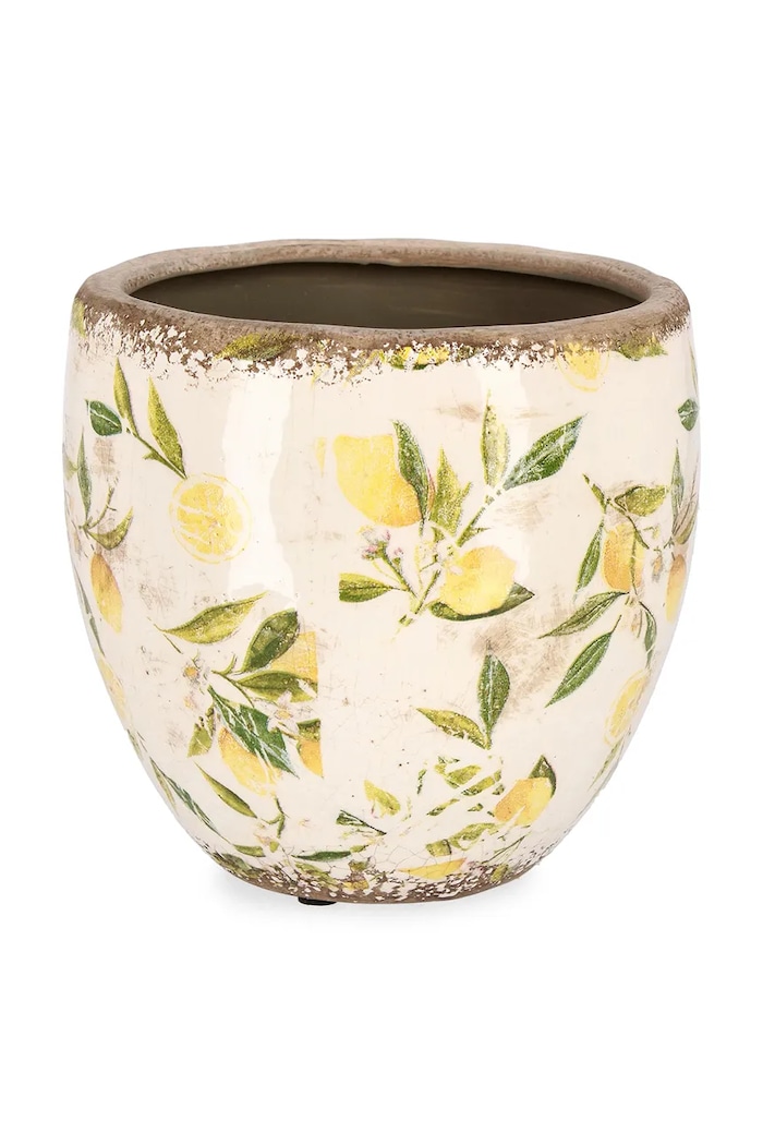 Bizzotto osłonka na doniczkę z porcelany 18 x 17 cm multicolor 143124