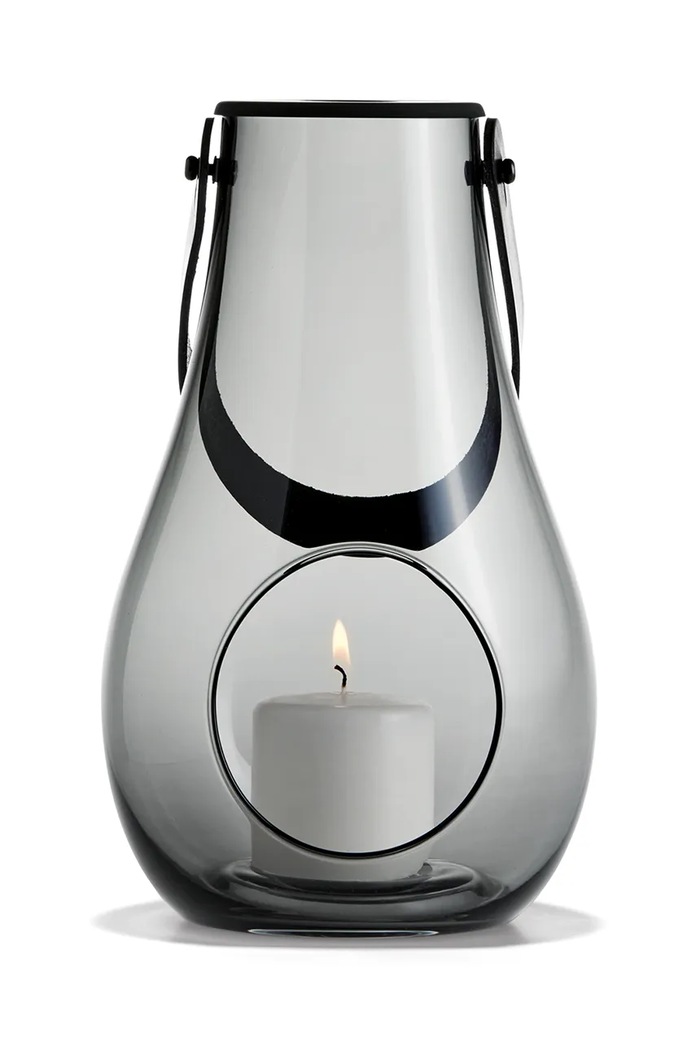 Holmegaard felinar Smoke M gri 4343535