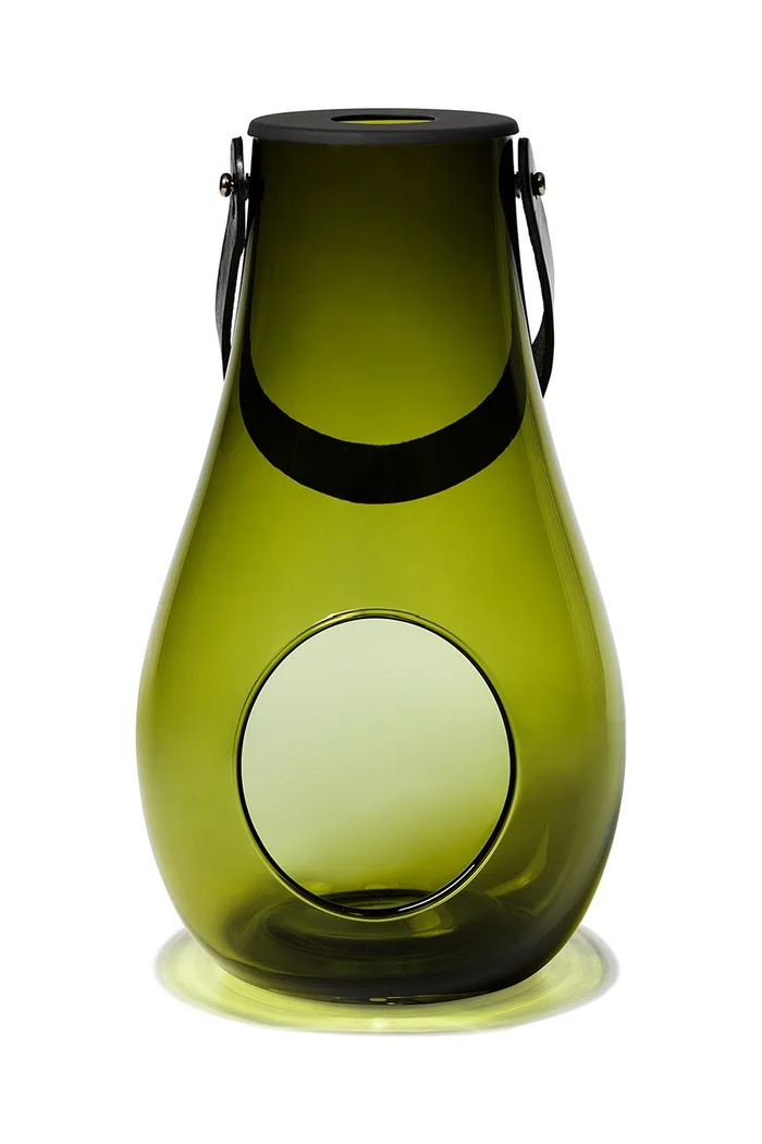 Holmegaard lampion Olive L zielony 4343548