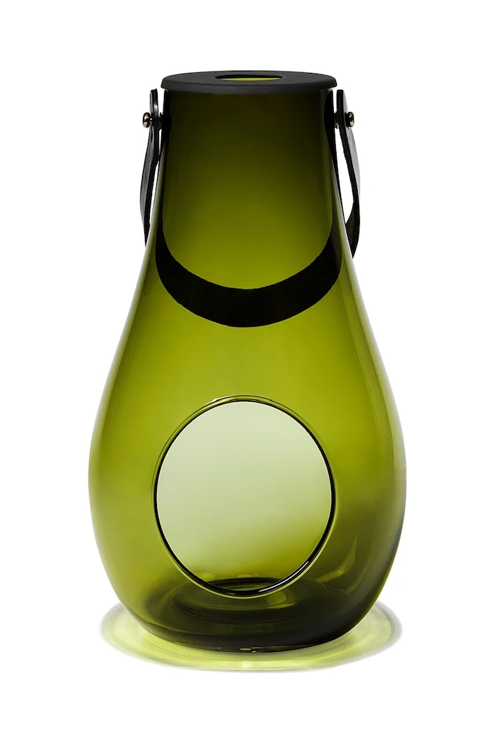 Holmegaard lampion Olive L zielony 4343548