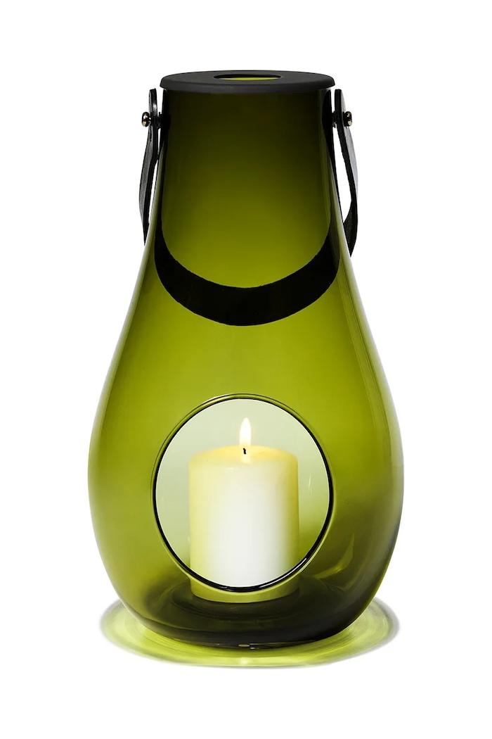 Holmegaard lampion Olive L 4343548 zielony AA00