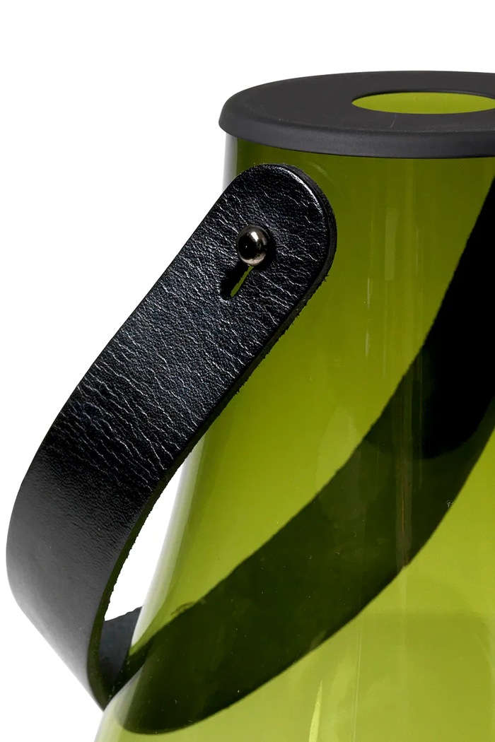 Salon i sypialnia Holmegaard lampion Olive L 4343548 zielony