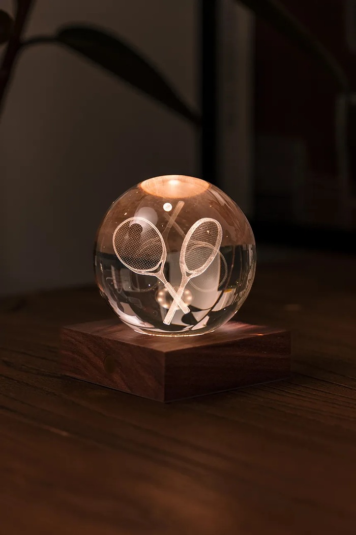 Living și dormitor Gingko Design lampă led fără fir Amber Crystal Light G025TE multicolor