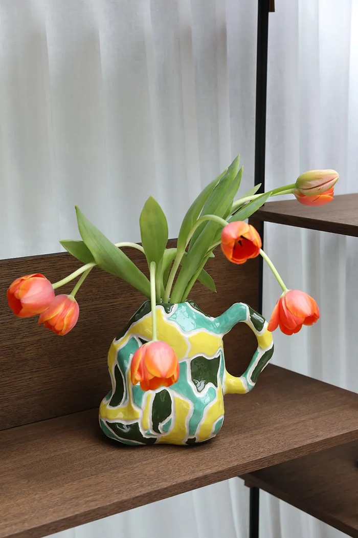 Dekorativna vaza &k amsterdam Jug-a-vase small JU001.1 pisana AA00