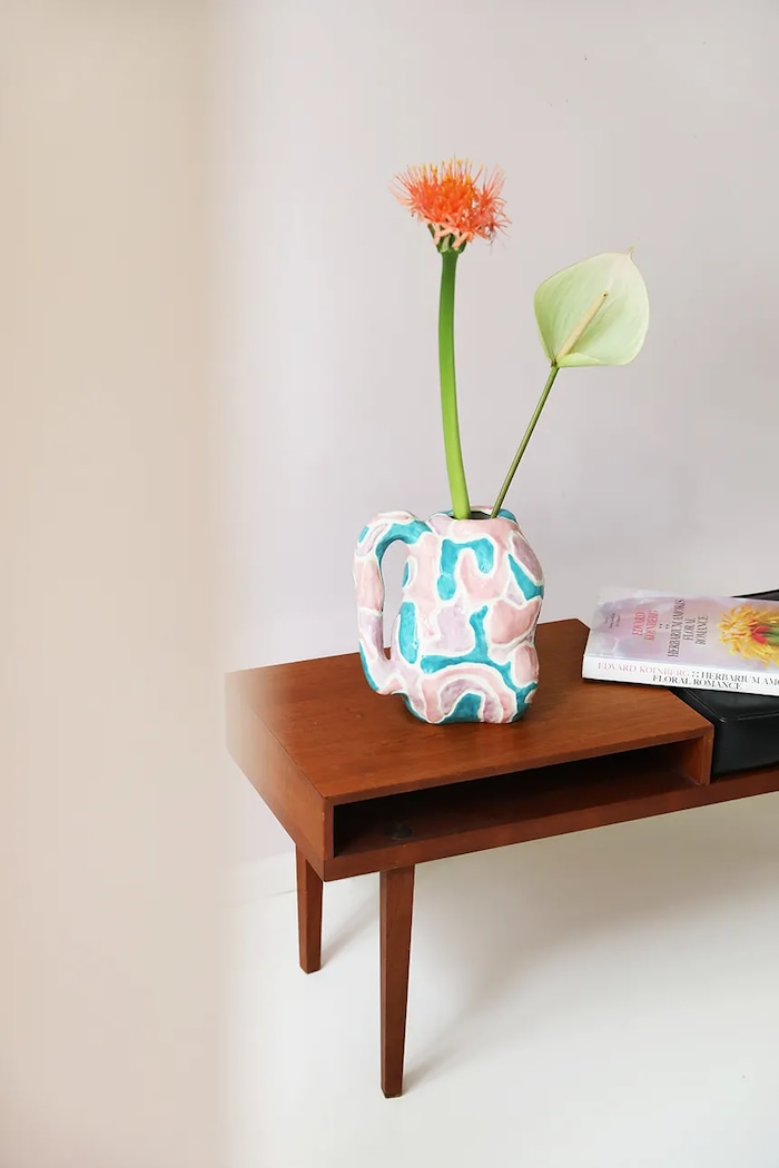 Dekorativna vaza &k amsterdam Jug-a-vase medium JU001.2 pisana AA00