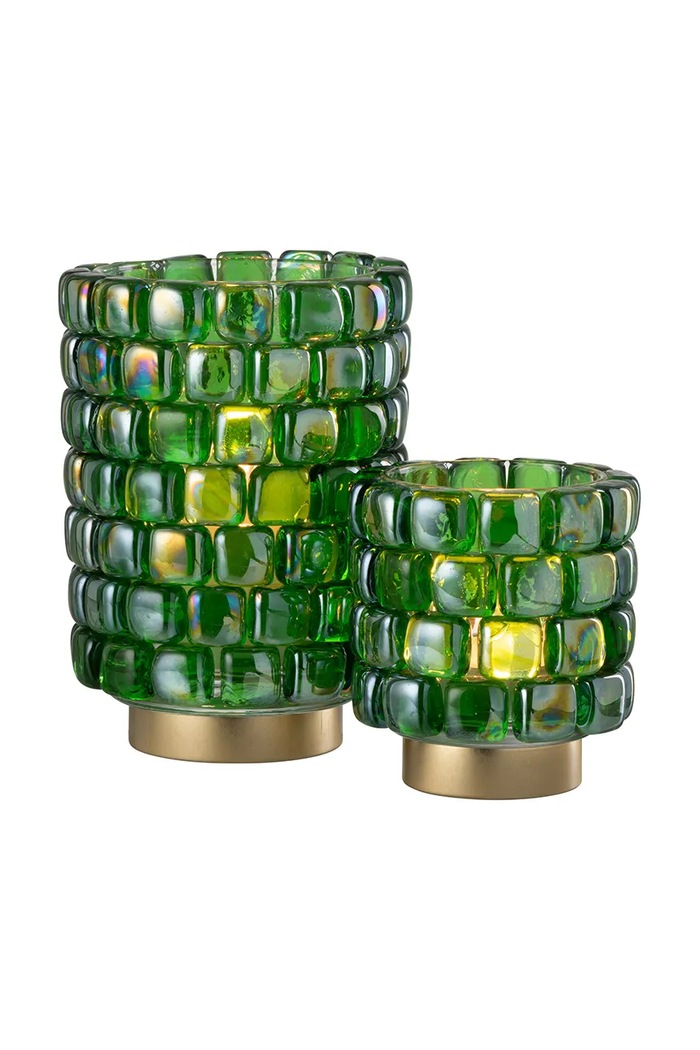 J-Line sfesnic decorativ verde 48683