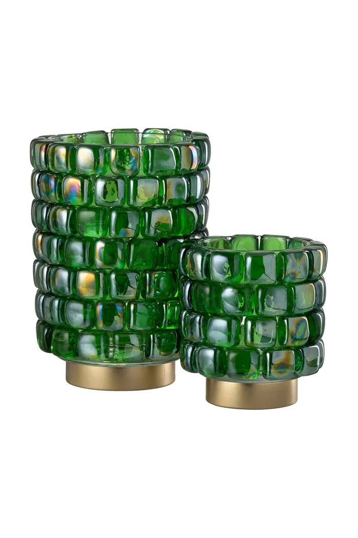 J-Line sfesnic decorativ 48683 verde