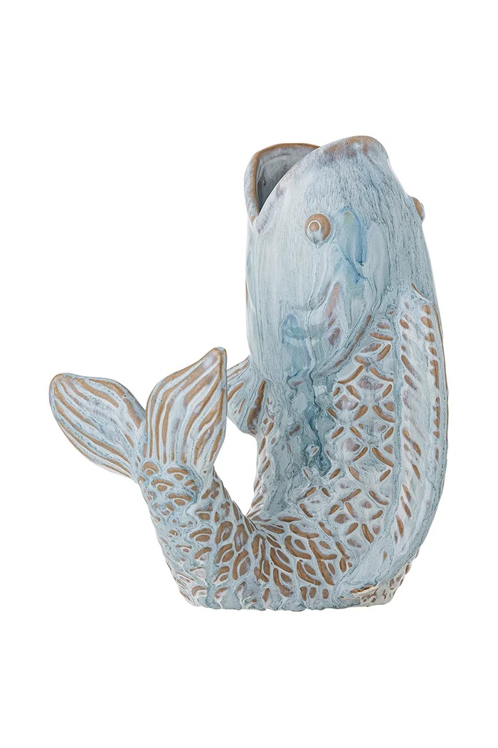Bloomingville vaso decorativo Hiro blu 82061997