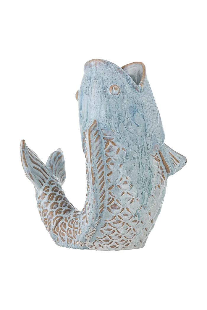Bloomingville vaso decorativo Hiro blu 82061997