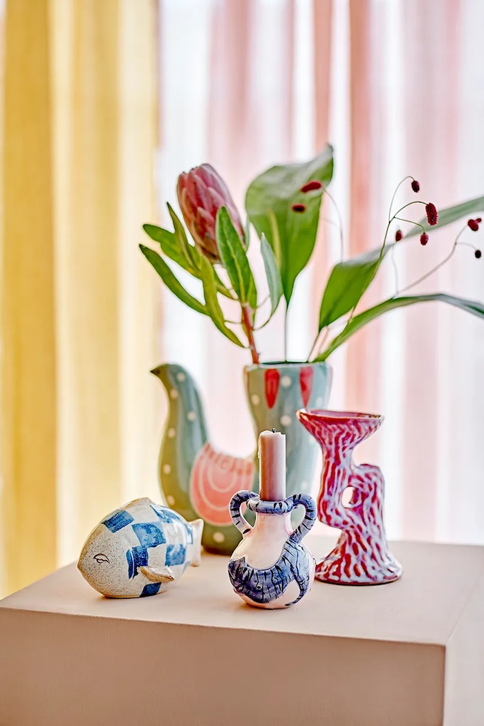 Bloomingville decorazione Eviaya multicolore 82062646