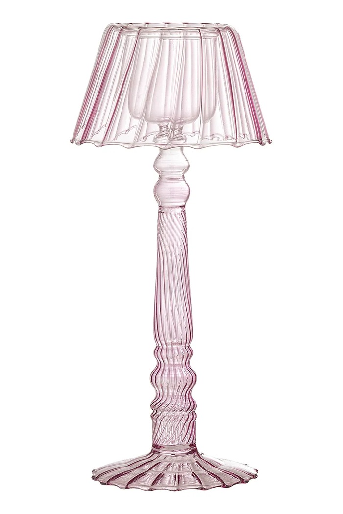 Bloomingville sfeșnic decorativ Cisco roz 82061722