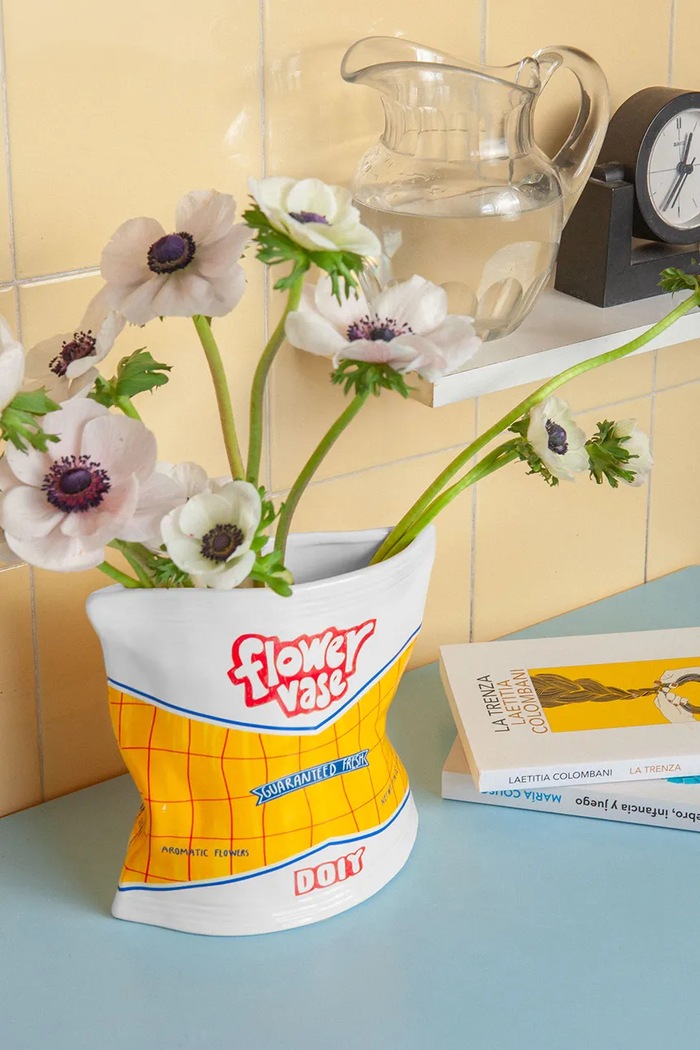 Dekoratívna váza DOIY Corner Shop, Chips Bag DYVASCDCH viacfarebná