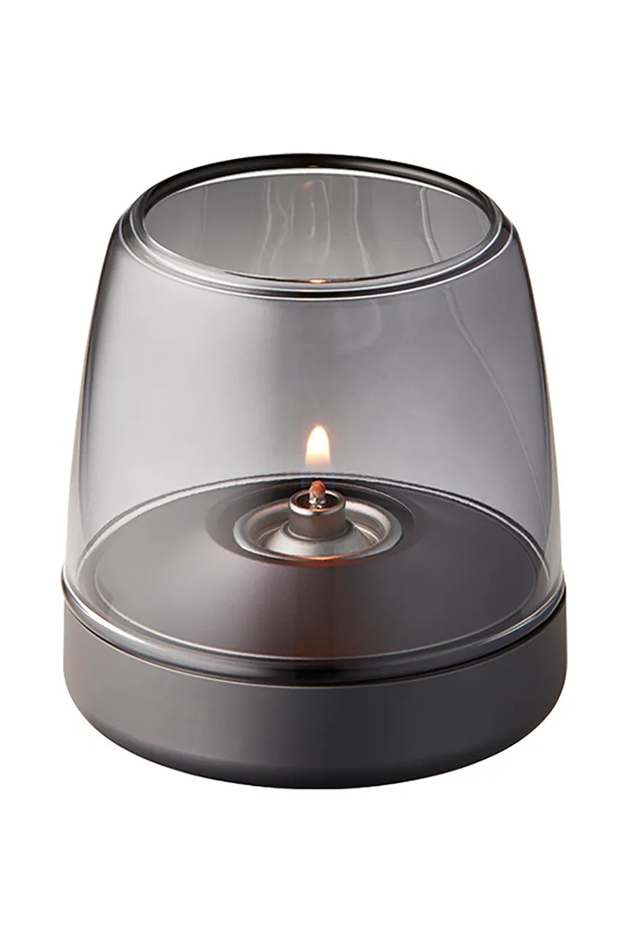 Led lampáš Kooduu Glow 10 Smoked Grey GL10SG čierna AA00