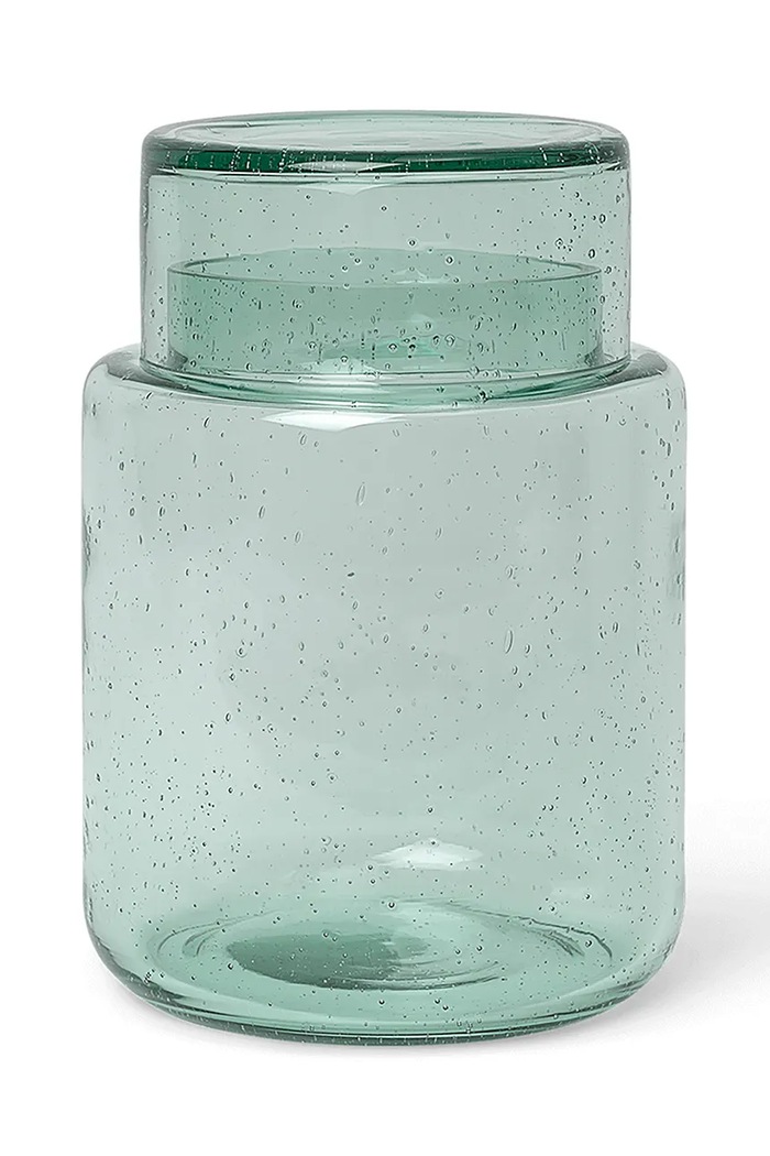Posuda s poklopcem ferm LIVING Oli Container - zelena 1104263965