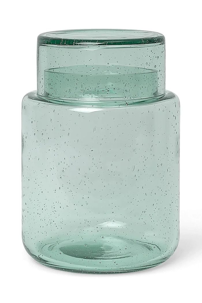Posuda s poklopcem ferm LIVING Oli Container - zelena 1104263965
